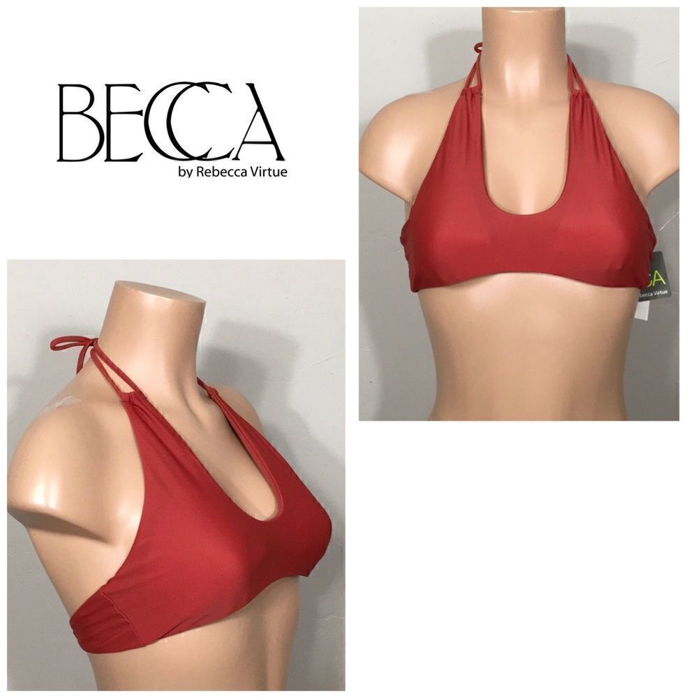 BECCA bikini top. NWT